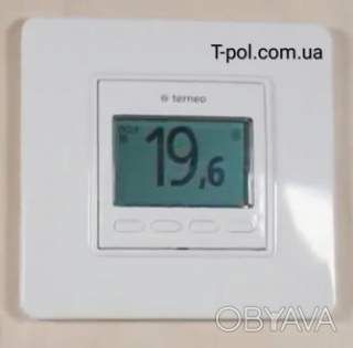 Программируемый терморегулятор теплого пола Terneo pro Белый