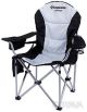 Кресло KingCamp Deluxe Hard Arms Chair (KC3888) BLACK/MID GREY