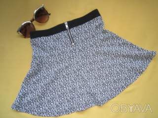 Трикотажная юбка с замочком сзади, р.122-128, Камбоджа, H&M