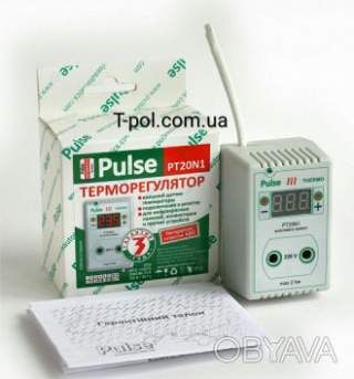 Розеточный терморегулятор pulse pt-20-n1 для панелей обогревателей