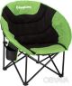 Практичное складное кресло KingCamp Moon Leisure Chair (KC3816) Black/Green