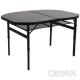 Стол Bo-Camp Northgate Oval 120x80 cm Black/Grey (1404187)