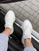 Кроссовки женские Adidas yeezy boost 350 V2 Full White/Кросівки жіночі