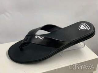 Шлепанцы Nike.вьетнамки кожаные.