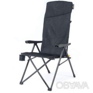 Кресло кемпинговое Uquip Justy XL Black (244053)