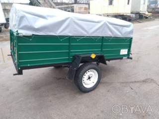 Купити одновісний причіп Дніпро-230(230х130х50)-різні розміри і кольори