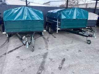Новий причіп двовісний гальмівний 250х150х50 під кат.ВЕ