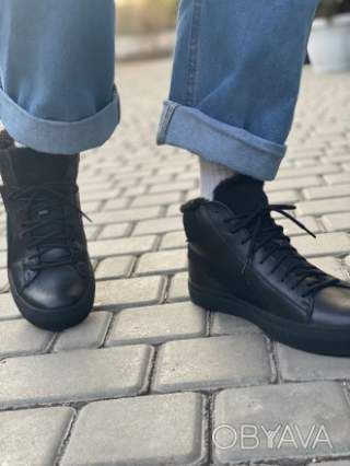 Мужские демисезонные кеды на байке Puma.