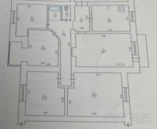 4 простора квартира з косметичним ремонтом.