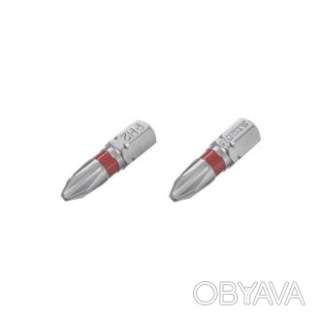 Комплект викруткових насадок PH2, S2, 2 од., STORM INTERTOOL VT-0218