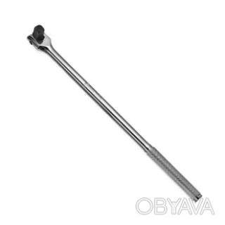 Вороток з шарніром STORM 1/2", 375 мм,  Cr-V INTERTOOL ET-1033