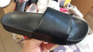 Шлепанцы мужские Ed-Ge.Кожаные шлепанцы..