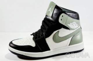 Кроссовки Jordan Air 1.Высокие кожаные кроссовки Найк.