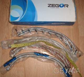 Гнучка підводка Подводка воды для змішувача Zegor 40 см M10 x 1/2"