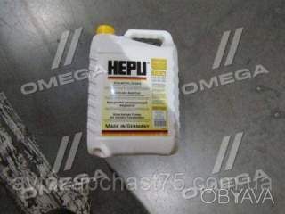 Антифриз концентрат Hepu G11, жовтий, 5 літрів (виробник Hepu, Німеччина)
