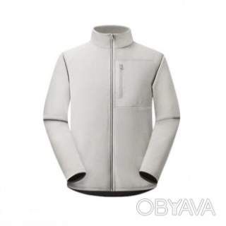 Куртка флісова Naturehike CYY2341AD010, розмір L, світло-сіра
