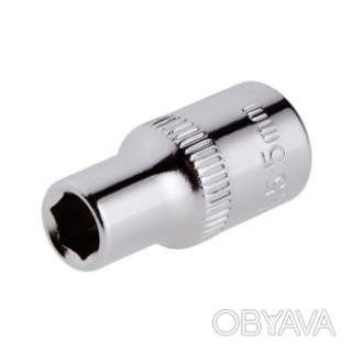 Головка шестигранна 1/4", 5, 5×25 мм, Cr-V