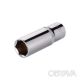 Головка шестигранна подовжена 3/8&quot;, 16&times;64 мм, Cr-V