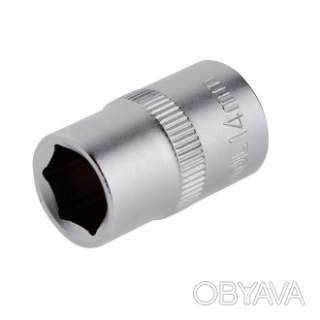 Головка шестигранна 1/2", 14мм*38мм. INTERTOOL ET-2014