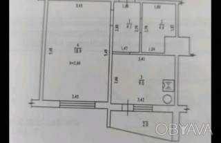 1-комнатная квартира, 38 кв.м