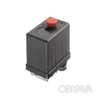 Прессостат 220В (блок автоматики компресора) під один вихід INTERTOOL