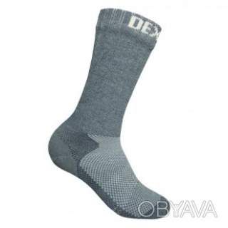 Шкарпетки водонепроникні Dexshell Terrain Walking, p-p XL, сірі