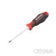 Викруткa PH0 * 75 мм, S2, STORM INTERTOOL VT-3413