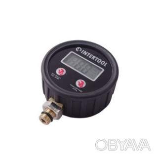 Цифровий манометр, 10 атм INTERTOOL PT-0501
