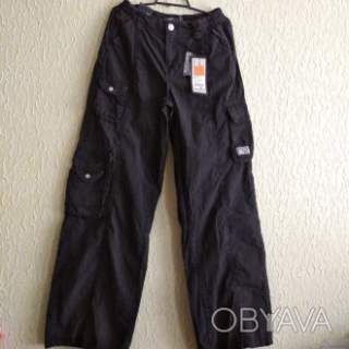 Нові широкі штани карго, ефект варьонок, на кінець весни-початок осені