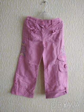 Льняні штани дівчинці 4-5 р, Marks & Spencer