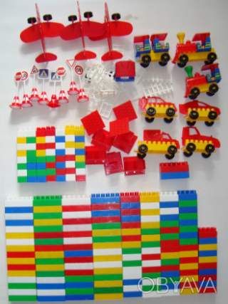 Дитячий Конструктор блоковий великодетальний Technok Техно ТехноК на 578