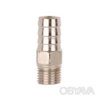 Перехідник із зовнішньою різьбою 1/4" на шланг 10 мм INTERTOOL PT-1845