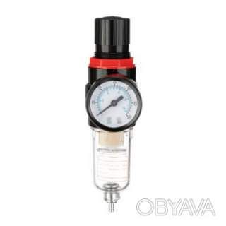 Фільтр для очищення повітря + редуктор 1/4" INTERTOOL PT-1412