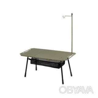 Складаний стіл Naturehike CNK2450JJ025, 80х40 см, алюміній, оливковий