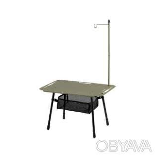 Складаний стіл Naturehike CNK2450JJ025, 60х40 см, алюміній, оливковий