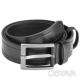 Ремень мужской кожаный Semi Line Black (P8236-0 L)