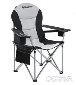 Стул кемпинговый KingCamp Conifer KC3987 (BLACK/MEDIUMGREY)