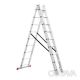 Драбина алюмінієва, 3‑секційна універсальна розкладна, 3&times;8 сход., 5, 09 м