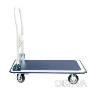 Візок ручний чотирьохколісний, 250 кг, 910×610×870 мм, колеса: 125 мм