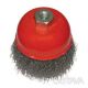 Щітка чашкова, 75 мм, M14, кручений дріт, для КШМ