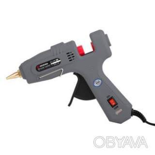 Пістолет клейовий 40(120) Вт, 195-210&deg;C, під стрижні 10, 8-11, 5 мм, 10-16