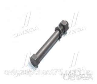 Болт ресори Газ 3302, газель, з гайкою та гровером (Rider, Угорщина)