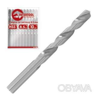 Свердло по металу DIN338 HSS, 11, 5 мм INTERTOOL SD-5115