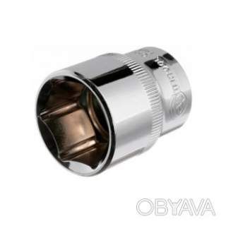 Головка шестигранна 1/2", 24×38 мм, Cr-V