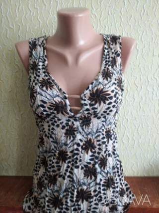 Віскозна легенька майка, блузка, кофточка на літо, можна вагітним, р.12