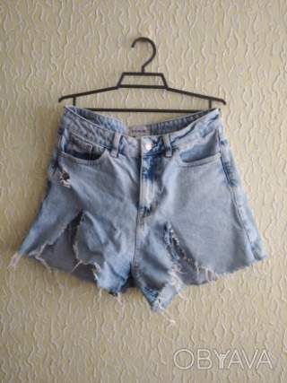 Жіночі джинсові шорти з високими вирізами, р.38, New Look Denim, Туреччина