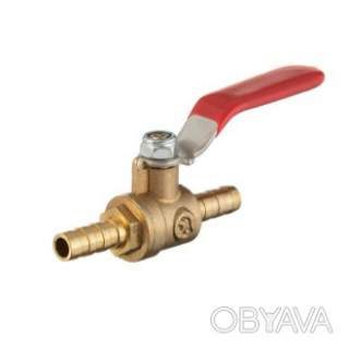 Кран кульовий повітряний, латунь, на шланг 8 мм, STORM INTERTOOL PT-1894