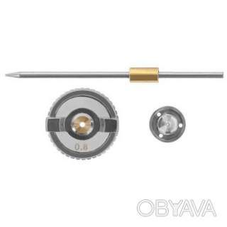 Комплект форсунки 0, 8 мм для фарбопульта HVLP PT-0101 (форсунка