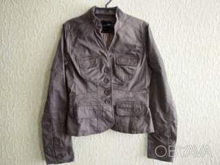 Вітровка, жіночий котоновий піджак жакет, р.34, H&M