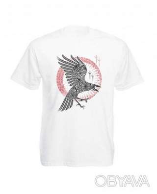 Футболка базова унісекс "№4", Білий, M